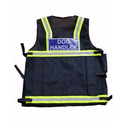 Trainer's Choice Embroidered Dog Handler Vest Hi Visibility Safety Vest