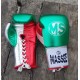 Multi Color Leather Boxing Gloves 