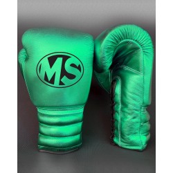 Massee Limited Edition Sparring Gloves Boxing Training Metallic Green
