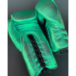Massee Limited Edition Sparring Gloves Boxing Training Metallic Green