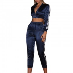 New style custom design your own tracksuit womens tracksuit slim fit gym wear, jogging, fitness sweat suit 