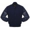 Solid Navy Varsity Jacket College Baseball Letterman Jacket 