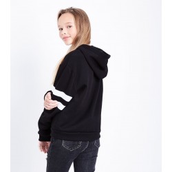 Casual Street Style Letter Print Women's Hoodies Loose Crop Tops Hoodies For Women