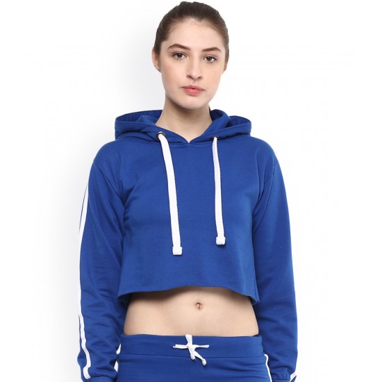2020 best quality women sexy hoodies with pants OEM logo design crop top hoodies
