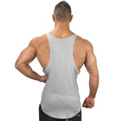 seamless fitness bodybuilding undershirt training string singlet 
