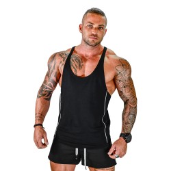 100% Cotton Singlet Mens Blank Solid Vest Men Fitness Tank Top