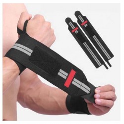 Support Wrist Wraps Weight Lifting Strap Gym Wrist Band Strap Wraps