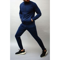 OEM high quality fashion gym fitted dri-fit interlock polyester tracksuits for men 