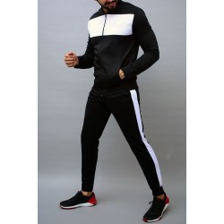 Factory wholesale fashion custom tracksuits sets for men breathable sports wear men sweatsuit set