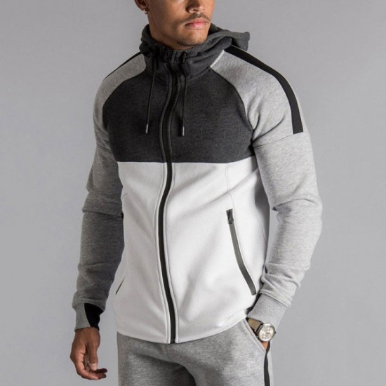 Custom Sportswear Long Sleeve Mens Tracksuit Sweat suit  Mens sweatsuit 