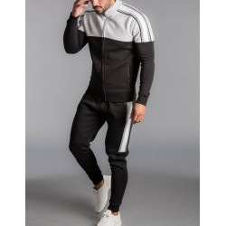  Hot Sale Customized Men Tracksuit Men Fleece Lining Sweat suit Custom Made Men Jogging Suit 