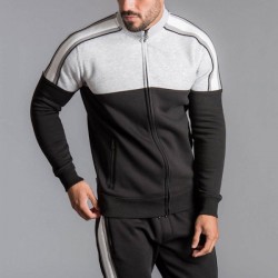 Hot Sale Customized Men Tracksuit Men Fleece Lining Sweat suit Custom Made Men Jogging Suit 
