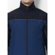 Custom Blank Sportswear Microfiber Polyester Zipper Jacket Mens Sports Tracksuit 