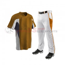 Top List Sportswear Comfortable Sublimated Baseball jersey With Simple Pant Custom Baseball Uniforms