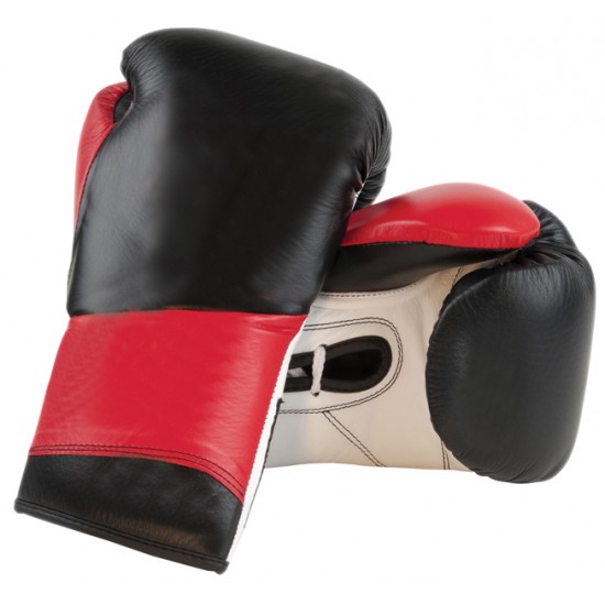 High Quality Leather Customized Color Professional Lace up Boxing Gloves
