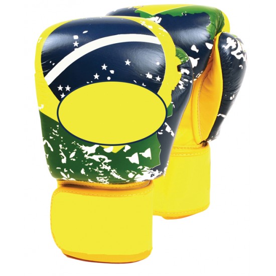Promotional Brazil Design Your Own Leather Boxing Gloves Custom Mma Gloves 