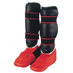 Cotton Taekwondo Kickboxing Karate Muay Thai Shin Instep Guard