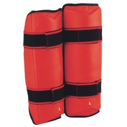  Adult Muay Thai Kick Boxing Shin Guards Kick Pad Karate Leg Protectors