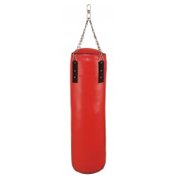 Wholesale oem custom logo pu artificial leather taekwondo thai boxing kicking heavy punching bag with filling 