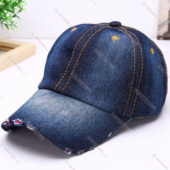 Denim wholesale Baseball Cap Custom 3D Embroidery Logo high quality Baseball Cap Baseball