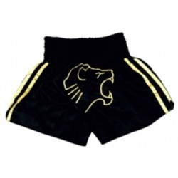 Custom Gear Muay Thai Boxing shorts Customized Pattern With Golden Strips 