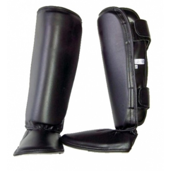 High Quality Karate Shin in Step Martial arts safety made of Synthetic Leather