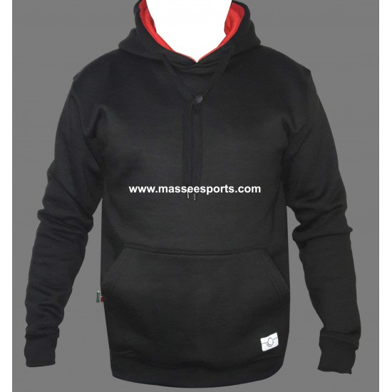 black overhead hoodie