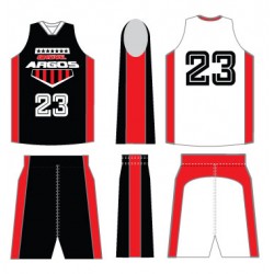 Top quality custom new style reversible basketball jersey uniform sets design 2019